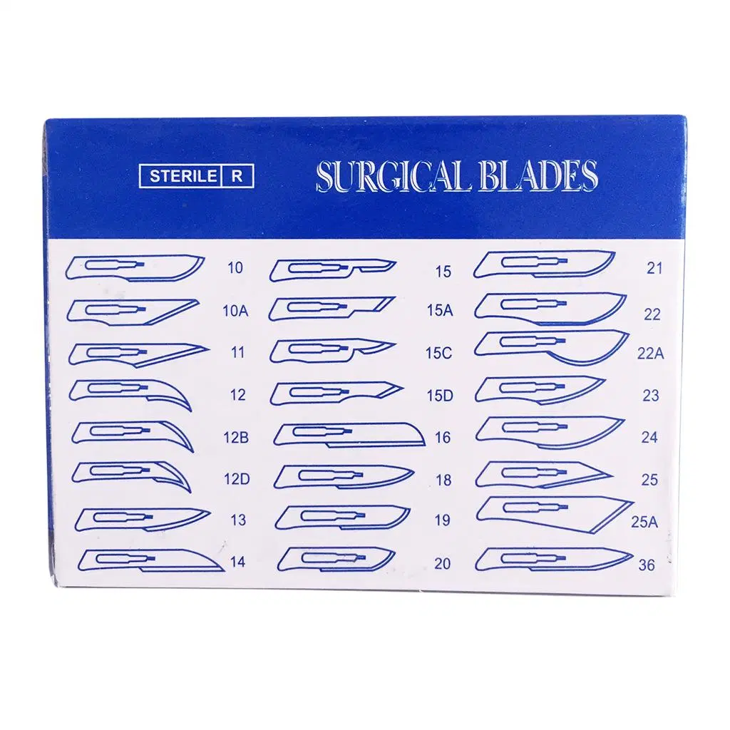 Disposable Sterile Stainless Steel/Carbon Steel Surgical Blade