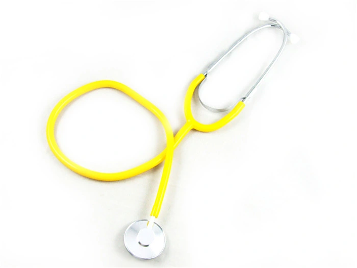 Single Head Medical Doctor Nurse Colourful Tube Stethoscope Basic Customization