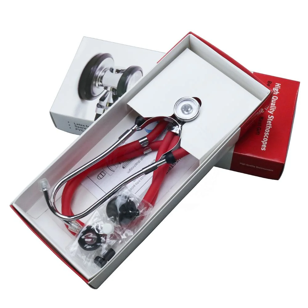 Custom Multifunctional Double-Ended Double-Tube Stethoscope for Doctors and Nurses