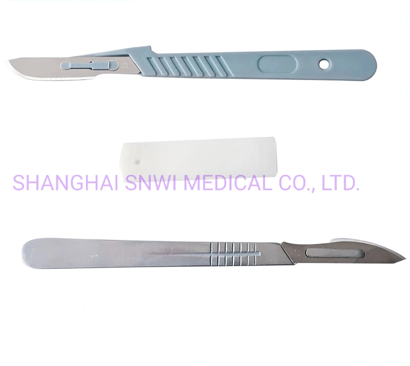 CE&ISO Certificate Disposables Medical Supply Sterile Carbon Steel Stainless Steel Surgical Blade