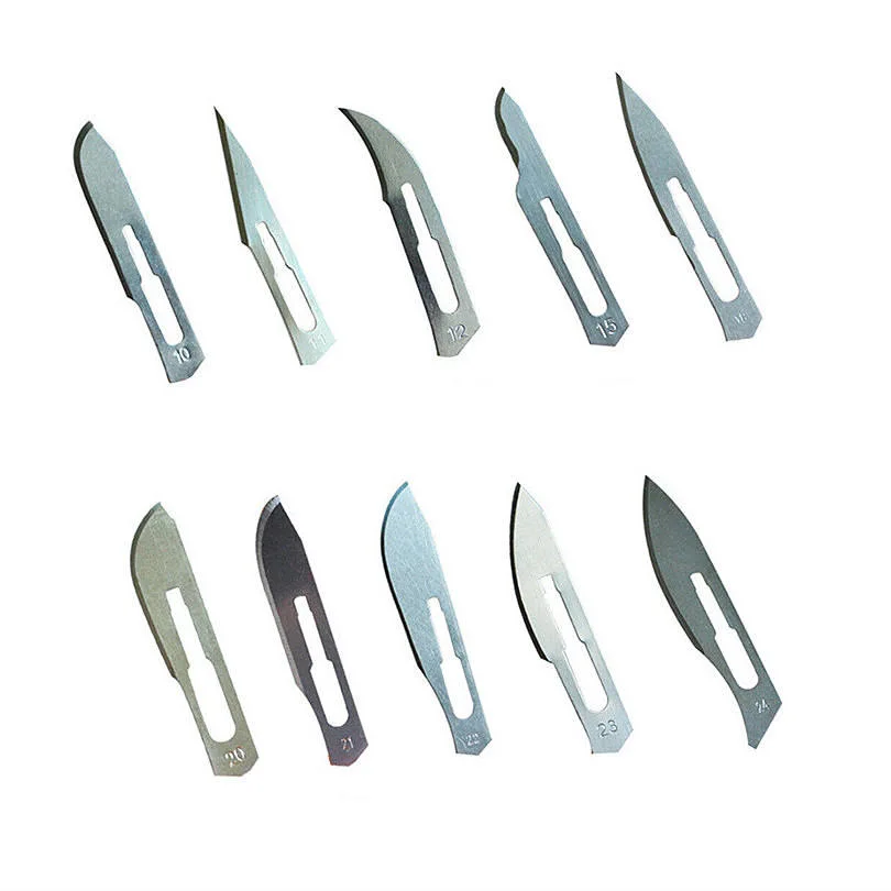 Carbon Steel Surgical Scalpel Blade Price 10 11 12 13 14 15 16 17 18 19 20 21 22 23 24 25 Surgical Blade 15